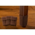 Medium/BrownNancyProtectz Patented with Rubberized Grips/Chair Leg