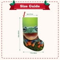 thumbnail image 3 of Lsque Tree Frog Pattern 18 Inch Christmas Stockings, Festive Holiday Stocking for Christmas Decorations Holiday Decor, 3 of 7