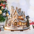 thumbnail image 5 of Uutvmp Christmas Garden Stakes, Christmas Magic Snowhouse, Acrylic Decoration with Bohemian Style Inserts for Outdoor Lawn Front Door Garden Christmas Decorations, 5 of 6