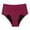 RD2, variant on Swim Shorts for Women Women's High Waisted Menstrual Underwear Retro Basic Full Coverage Mid Waist Four Layer Protection Swim Bottoms for Women RD2，L
