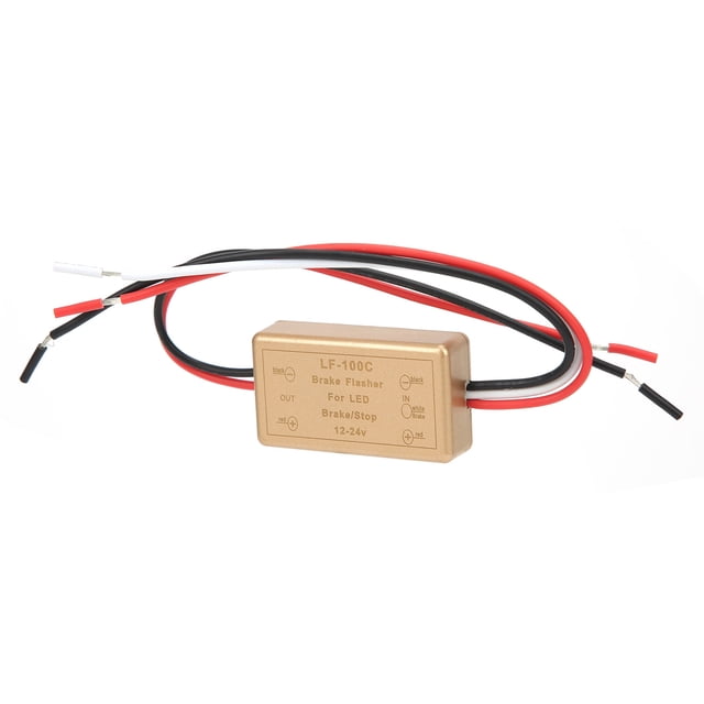 Accesorio para vehículo, LF‑100C Módulo de luz LED estroboscópica para automóvil Relé de luz LED Funcionamiento suave