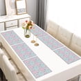 thumbnail image 2 of Pastel Princess Pattern Summer Placemats Table Placemats Set Of 6-Linen Kitchen Washable Placemats Table Mats 11.8"x17.7"Non-Slip Heat Resistant, 2 of 5