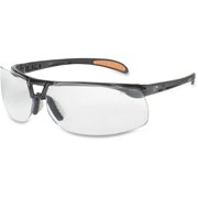 Uvex, UVXS4200, Safety Protege Floating Lens Eyewear, 1 Each, Clear Lens,Metallic Black Frame