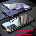 thumbnail image 2 of Funda transparente magnética para Samsung Galaxy S22 Ultra S21 Plus A54 A52 A53 S10 S8 S9 Note 20 9 A72 A71 S20 Fe, Funda de cristal para teléfono Tan Jianjun unisex, 2 of 2