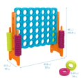 thumbnail image 2 of Giant Game ECR4Kids Jumbo 4-To-Score con 47,6 cm x 17,7 cm x 46 cm, 2 of 9