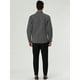 thumbnail image 5 of Camisas de hombre con lunares, manlarga, corte ajustado, estampado, camicon botones Negro 52, 5 of 7