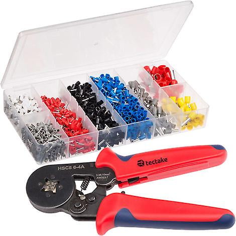 Crimping pliers + 1200 cable lugs - crimping pliers, crimping, plumbing crimping pliers
