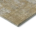 thumbnail image 5 of HomeRoots 674903 9 x 12 ft. Wheat & Ivory Abstract Transitional Washable Machine Made Rectangle Area Rug with UV Protection, 5 of 7