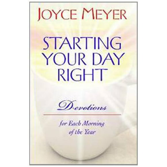 Starting and Ending Your Day Right, Pre-Owned  Hardcover  0446580686 9780446580687 Joyce Meyer