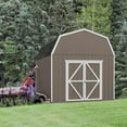 thumbnail image 3 of Handy Home Products Braymore 10 ft. x 12 ft. Wood Storage Shed, 3 of 7