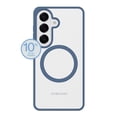 thumbnail image 2 of onn Magnetic Compatible Phone Case for Samsung Galaxy S26 - Metallic Blue/Clear, 2 of 8