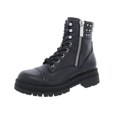 

Nine West Womens Pimmz Lug Sole Outdoors Combat & Lace-up Boots