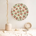 thumbnail image 5 of Daiia Frog Hold Strawberry Printed Pattern Ceramic Plate Dinner Plates Bone China Decorative Plates with Display Stand Art Ceramic Ornaments for Wall Hanging Decoration-10in, 5 of 6