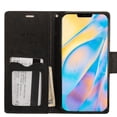 thumbnail image 2 of For Apple iPhone 12 Pro Max (6.7 in) Case, by Insten Stand Denim Fabric with Card Holder Slot Case Cover compatible Apple iPhone 12 Pro Max (6.7 in), Black, 2 of 4