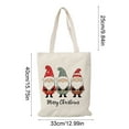 thumbnail image 2 of RKSTN Christmas Canvas Handbag Christmas Gift Bag D, 2 of 5