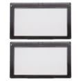 thumbnail image 1 of Miangastore 2pcs Waterproof Socket Outlet Cover Double Positions Wall Protector Cover, 1 of 9