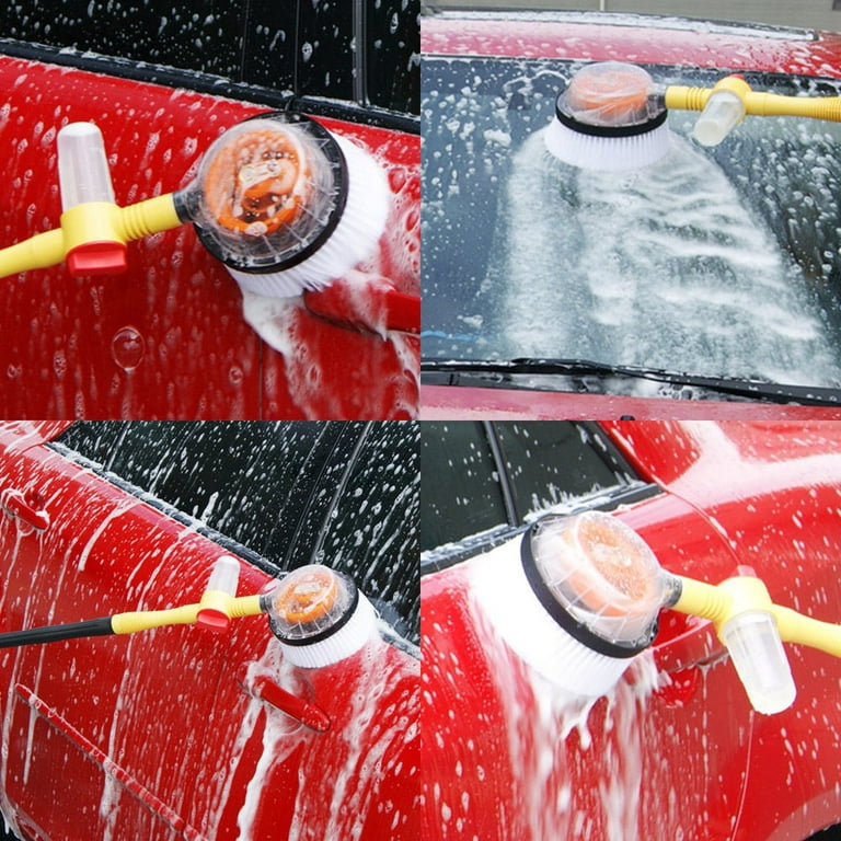 Self-Spinning Wash Mops, High Pressure Water Toy Foam Car Wash