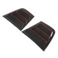 thumbnail image 1 of Rear Side Window Louvers 2PCS Car Exterior Side Window Louvers Carbon Fiber Style Replacement for  2011 2021, 1 of 8