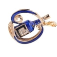 thumbnail image 2 of Naierhg Wine Bottle Rhinestone Keychain Key Ring Bag Hanging Ornament Pendant Gift, 2 of 6