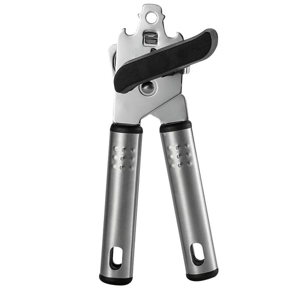 NIAIZEK Manual Stainless Steel Jar Opener, Compact Easy-Grip Kitchen Tool for Bottles and Jars, Effort-Saving Design