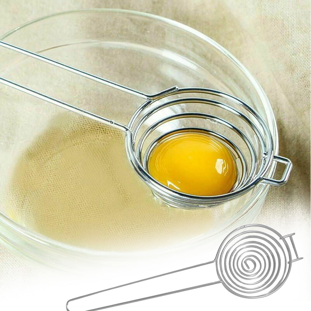 Cdar Stainless Steel Egg Yolk Separator Divider Tool Cooking Kitchen