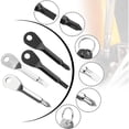 thumbnail image 2 of Mini Portable EDC Keychain Screwdriver Set of 4 Multi-Function Pocket Screwdriver Flathead and Phillips Screwdriver Survival Tool with Keychain Silver, 2 of 5
