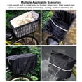 thumbnail image 4 of Bike Basket Liner, Safe Portable Protective Oxford Cloth Soft Bike Basket Waterproof Rain Cover  For Cycling, 4 of 8