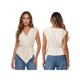 thumbnail image 2 of Chaleco de mujer, sin mangas, con cinturón, liso, holgado, top de verano, ropa de club para fiestas y raves., 2 of 9