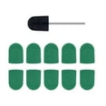 thumbnail image 1 of Tapas para lijar uñas jinwen Bandas Manicura Pedicura Taladro Eléctrico Verde 120, 1 of 8