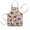 Dogs With Pioneer, variant on Golden Retriever Dog with Cherry and Rainbow Kids Aprons for Girls and Boys,Adjustable Neck Strap Toddler Aprons for Kids Cooking Baking