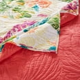 thumbnail image 4 of Benjara Aulne 2 Piece Twin Quilt Set with Leaf Print, Multicolor, 4 of 5