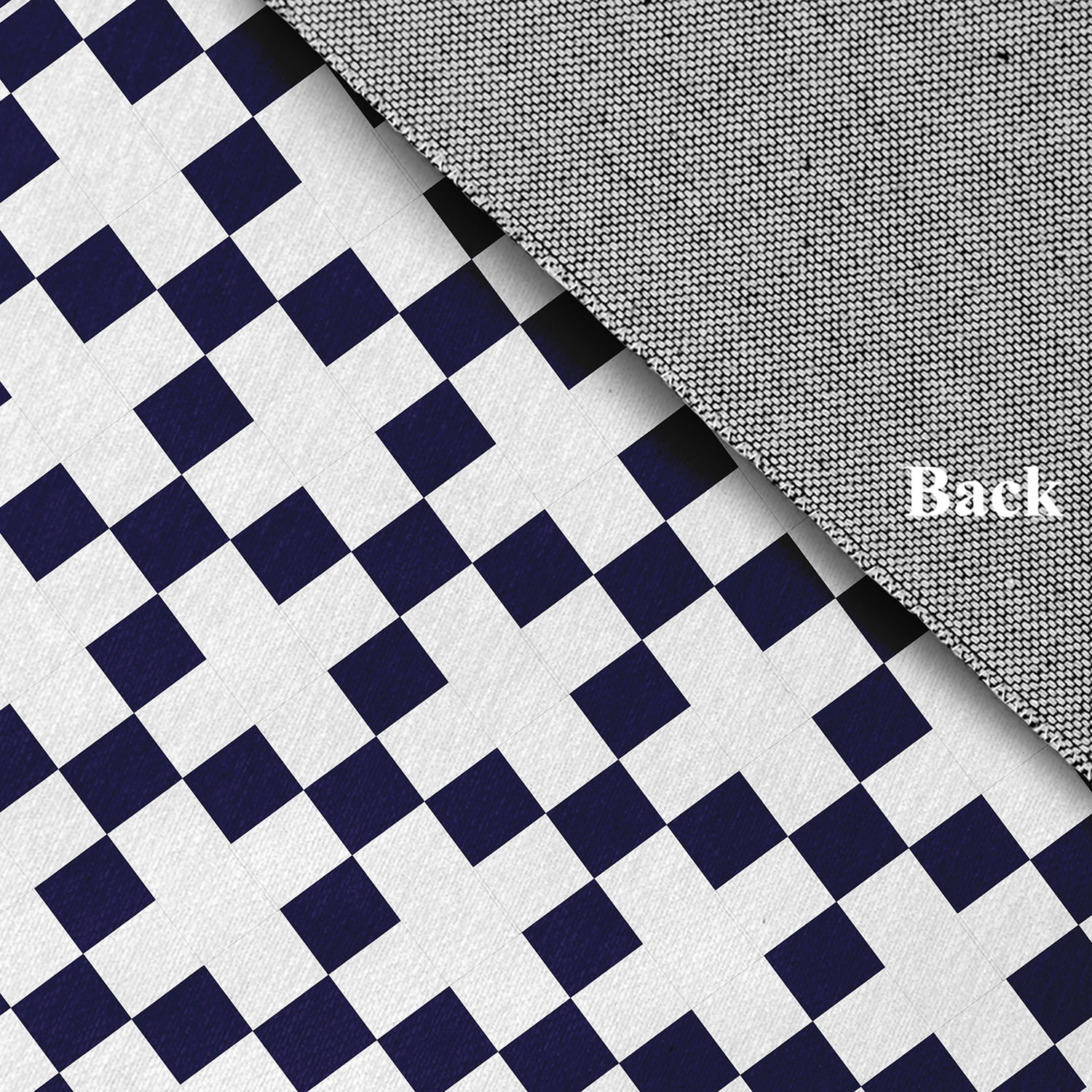 Simply Daisy 3' x 5' Spring Navy Cross and Squares Rug