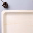 thumbnail image 2 of Efavormart 60 Pcs - Stylish Sustainable Birchwood 10.5" x 8.5" Rectangle Plate, 2 of 10
