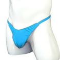 thumbnail image 3 of Koudehua Men's Swim Shorts Fashion Sretch T-back Micro Thong Briefs Underwear Swimsuit, 3 of 4