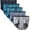 Stripe and Solids, variant on Fruit of The Loom Men's Briefs Ultra Flex-Assorted, Size Medium Pack of 6