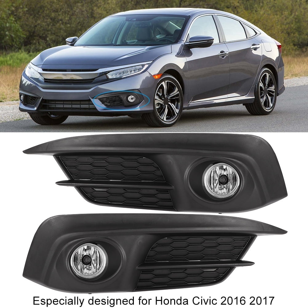 Ccdes Car Fog Light Assembly for Honda Civic 2016 2017 33950TBAA01