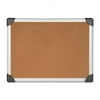 Lorell Mounting Aluminum Frame Corkboards 48" Height x 96" Width - Cork Surface - Resist Warping, Durable, Laminated, Resilient - Aluminum Frame - 1 Each