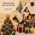 thumbnail image 2 of DIY Christmas Pearl Diamond Painting Art Kit with Frame, Christmas Pearl Beads Art DIY Christmas Pearl Diamond Painting Art Kit Gemstone Diamond Dots Beads for Home Wall Decor, 2 of 12