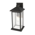 thumbnail image 4 of Z-Lite 531MXL Black Portland 18" Tall Outdoor Wall Sconce, 4 of 7