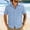 Blue # Shirts, variant on Vetsdori Short Sleeve Shirts for Men Fashion Outdoor Button up Summer Casual Pocket Collar Graphic Trendy Mens Tops