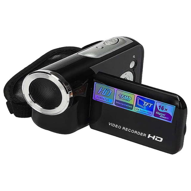 Cámara digital Pisexur para hombres con una diferencia de 16 millones de megapíxeles, ideal como regalo para estudiantes, cámara de entrada, pantalla TFT LCD de 2 pulgadas, electrónica para niños y o