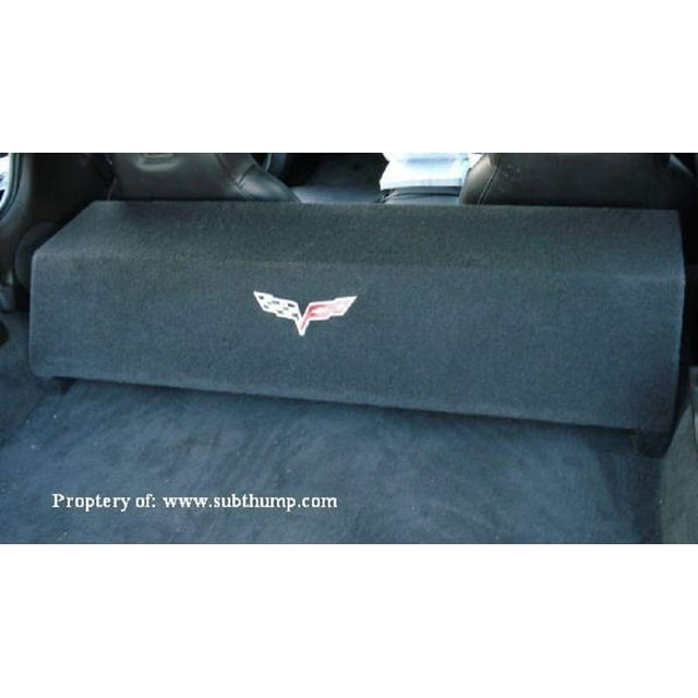 2005-2013 C6 Corvette Dual 10 Downfire Subwoofer Box