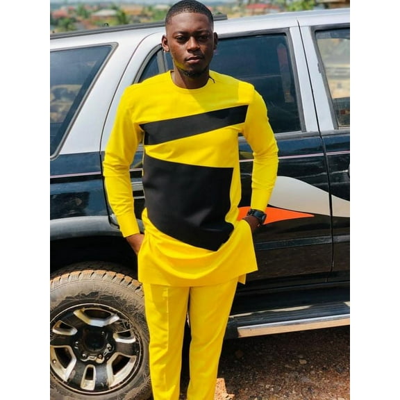 Men's Traditional Wear, African Men's Wear, African Men's Clothing, African Wedding Suit, Groomsmen Suit, Groom's Suit, Men's Senator Suit