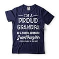 thumbnail image 3 of I'm A Proud Grandpa Shirt Funny Grandpa Tee Grandfather Gift Shirt From Granddaughter Grandpa Gifts (4X-Large Black), 3 of 6