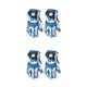 thumbnail image 3 of Ounissouiy 2 piezas de guantes de nieve para niños, mitones impermeables antideslizantes a prueba de viento, suministros de snowboard, accesorio Type2 NO2, 3 of 6