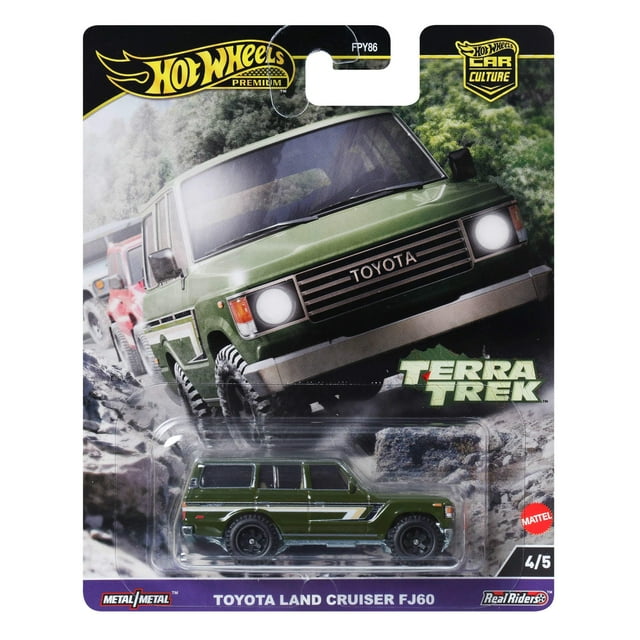 Auto de juguete Hot Wheels Premium Car Culture Toyota Landcruiser FJ60