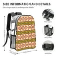 thumbnail image 4 of Easygdp Aztec Clear Backpack, Transparent Bookbag for School for Women Men, Capacity Clear Bag for College, Travel, 4 of 7