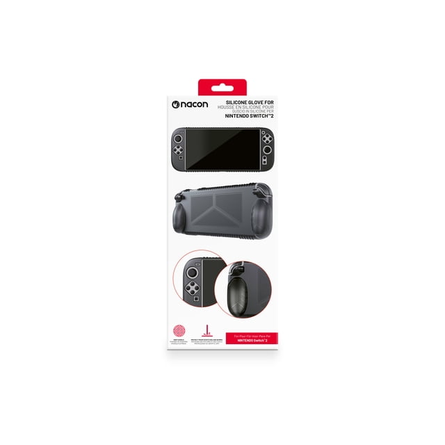 Nacon Hoursse Noire en Silicone pour (Nintendo Switch 2)
