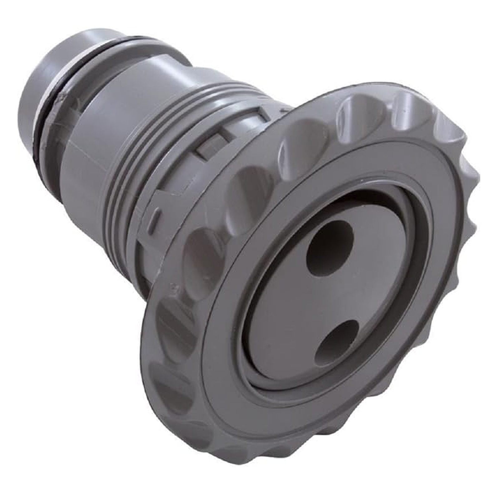 Pool Spa Jet 210-6077 - Scalloped Grey Pulsator Replacement - Hot Tub Jet Nozzle - Durable Spa Parts - Compatible with Various Pool & Spa Systems