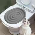 thumbnail image 3 of Cat Toilet Trainer Kit Universal Reusable Cat Litter Tray System For Pet Cleaning Small Dogs Accessories Barf Accessories Dog Accessories on Account as A New Customer Dog Bike Trailer Aluminum Dogs, 3 of 3